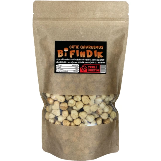 Bi Fındık Çifte Kavrulmuş Bi Fındık 1kg