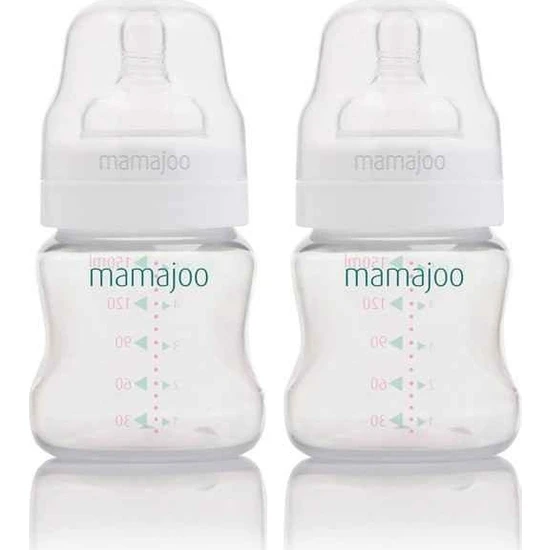 Mamajoo %0 BPA PP İkili Biberon 150 ml