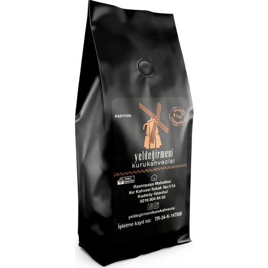 Yeldeğirmeni Kurukahvecisi Papyon Filtre Kahve 250 gr Fiyatı