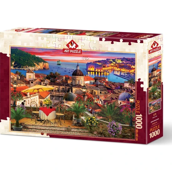 Art Puzzle 1000 Parça Puzzle : Dubrovnik 68,3x48 5178