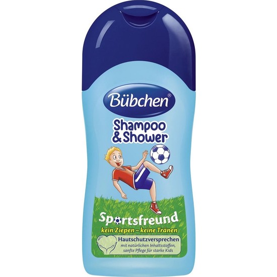 Bübchen Çocuk Şampuan ve Duş Jeli Sport 50 ml