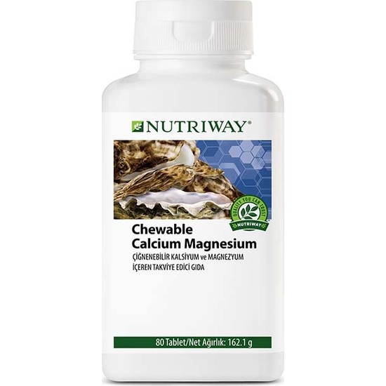 Amway Chewable Calcium Magnesium 80 Tablet NUTRIWAY™ Fiyatı