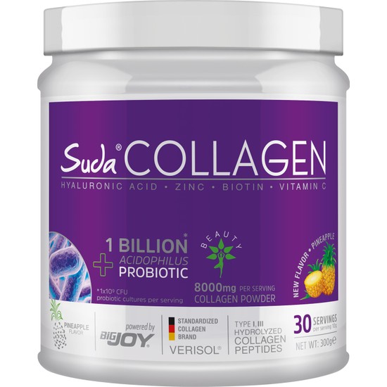 Suda Collagen + Probiotic Pineapple 300g