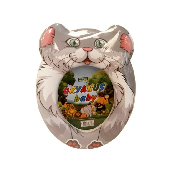 Harlem Hayvan Figürlü Klozet Kapağı Bebek Tuvaleti Kapağı