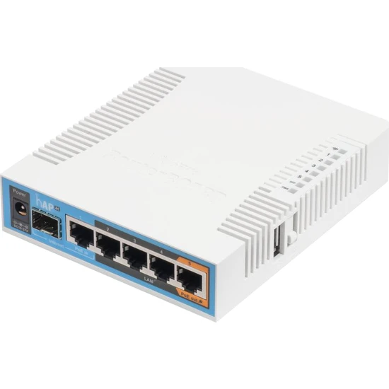 Mikrotik RB962UIGS-5HACT2HNT Hap Ac, 5xlan, 2.4+5 Ghz  3x3 Mimo ,ap / Router / Firewall / Hotspot