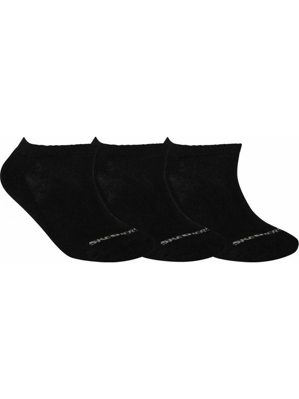 Skechers Socks U Padded Low Cut Sock Unisex Siyah Çorap - S192137-001
