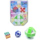 Magic Cube Sabır Küpü Zeka Küpü 3'lü Sihirli Yılan Oyunu