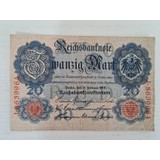 Std 1914 Yılına Ait Alman Parası, Alman 20 Mark Tarihi, Eski Alman Parası