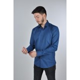 Give Way Slim Fit Saten Erkek Gömleği