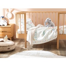 English Home Cars Pamuklu Bebe Battaniye 100 x 120 cm Bej