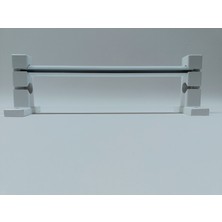 Bese Home Tek Raylı Çetray Rustik Perde Askısı Perde Kornişi Perde Aksesuarı