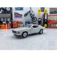 Welly 1:36 Ölçek 1969 Mustang Boss 429 Model Araba