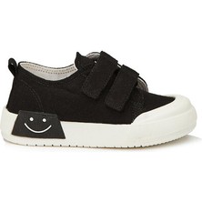 Vicco 925,B22Y,251 Luffy Bebe Keten Ayakkabı Siyah