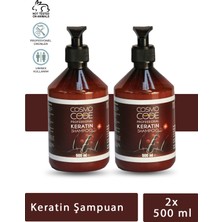 Cosmo Code 2’li Keratin Şampuan 500 ml