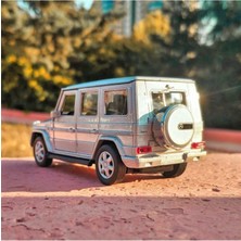 Welly Mercedes G Class 1/36 Ölçek Çek Bırak Model Araba(Gri)