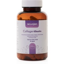 Wovojen Collagen Beauty 90 Tablet Hidrolize  Peptitleri - Hidrolize  - Hyaluronik Asit - Resveratrol ve Glutatyon Takviye Edici Gıda