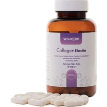 Wovojen Collagen Beauty 90 Tablet Hidrolize  Peptitleri - Hidrolize  - Hyaluronik Asit - Resveratrol ve Glutatyon Takviye Edici Gıda