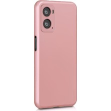 Microsonic Matte Silicone Oppo A36 Kılıf Rose Gold