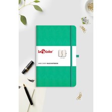 Le Color 2'li Rec Note Defter Seti 13X21 Yeşil Desenli &pembe