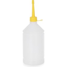 Güvenç Ambalaj 1000ML - Kartuş Kapaklı Boş Plastik Şişe - 10 Adet