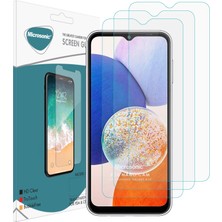 Microsonic Samsung Galaxy A14 Screen Protector Nano Glass Cam Ekran Koruyucu (3`lü Paket)