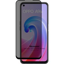 Microsonic Oppo A36 Privacy 5d Gizlilik Filtreli Cam Ekran Koruyucu Siyah