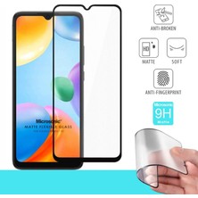 Microsonic Xiaomi Poco C40 Seramik Matte Flexible Ekran Koruyucu Siyah