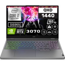 Lenovo Legion 5 Intel Core Intel Core i7 12700H 32GB Ddr5 2TB SSD RTX3070 Freedos 15.6" Wqhd Taşınabilir Bilgisayar 82RB00DCTX06 + Zetta Çanta