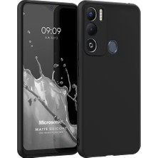 Microsonic Matte Silicone Tecno Pova Neo Kılıf Siyah