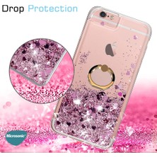 Microsonic Xiaomi Mi 12T Pro Kılıf Glitter Liquid Holder Pembe