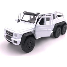 Welly Mercedes G63 Amg 6x6 Model 1/36 Ölçek Diecast Model Araba Çek Bırak