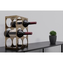 Dekomodern Brindis Şarap Rafı