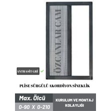 Özcan Plise Pileli Sürgülü Kapı Sinekliği (Demir Kapı ,ahşap Kapı, Çelik Kapı Pimapen Kapı)