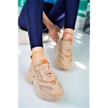 Aleza Shoes Mosina Bağcıklı Ultra Rahat Kadın Sneaker