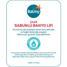 Balmy Çilek Sabunlu Banyo Lifi