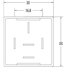 Sanel Röle Cam Rezistans 12 Volt SRT945