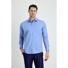 Kiğılı Uzun Kol Slim Fit Klasik Gömlek