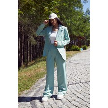 Miostil Retro Palazzo Takım-Açık Mint