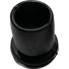 Remmed 4 Adet 19 mm Siyah Kaymayan Asa Baston Kanedyen Lastiği Papuç