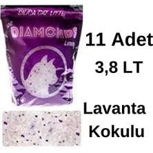 Dc Diamonds 3.8 lt Luxury Kristal Silika Kedi Kumu 11 Adet