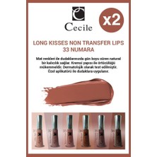 Cecile Cecile dolgunlaştırıcı Nemlendirici Etkili Kalıcı Lip Gloss No:33 X2