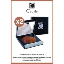 Cecile Cooked Terracotta-Işıltılı Yansımalı Allık Seti No:8