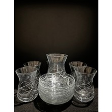 Paşabahçe 96354 İrem Çay Seti Korkmaz Desen