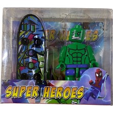 Avengers Heroes Karakter Kaykaylı LEGO Oyuncak Yenilmezler Kaykaylı Hulk Figür LEGO Oyuncak