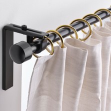 Hobiceyiz Perde Halkası Seti, Pirinç Rengi, 38 Mm, Syrlıg
