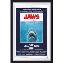 Hayat Poster Javs Sinema Afişi Çerçeve Görünümlü Retro Ahşap Poster