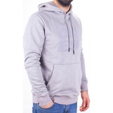 Twister Jeans Twister 1931 Gri Kapüşonlu Erkek Sweatshirt