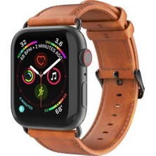 Coofbe Hermes Loop Deri Apple Watch 38-40-41MM Kordon Kayış, Ultra Hafif, Çelik Tokalı Kayış