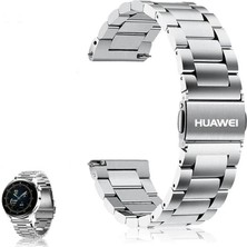 Huawei Watch Uyumlu Klasik Paslanmaz Çelik Kordon