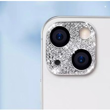 Ni Aksesuar Apple iphone 12 Uyumlu Komple Taşlı Kamera Lens Koruyucu